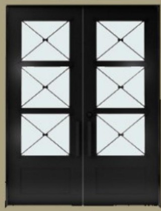 Birch Double Door